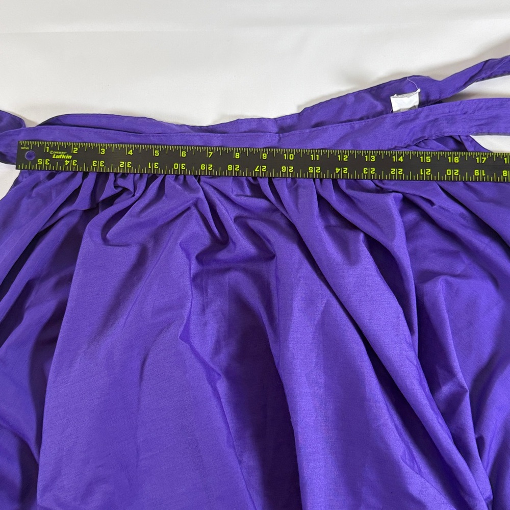 Purple Mexican Folklórico Skirt Full Circle Dance Skirt - Picture 4 of 6